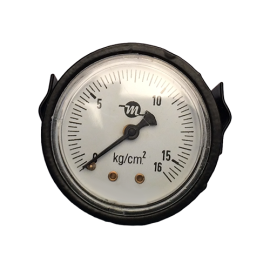 Pressure Gauge, 0 to 16 Bar Ø50mm Back Entry